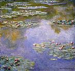 Calla Lilies Paintings - Water-Lilies 07 by Claude Monet